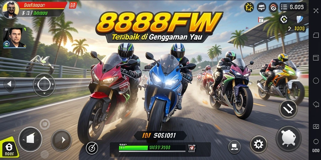 Tampilan gameplay seru dan menegangkan di 888FW.