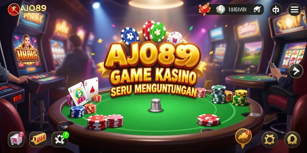 Screenshot AJO89 menunjukkan gameplay kasino yang seru dan mendebarkan.