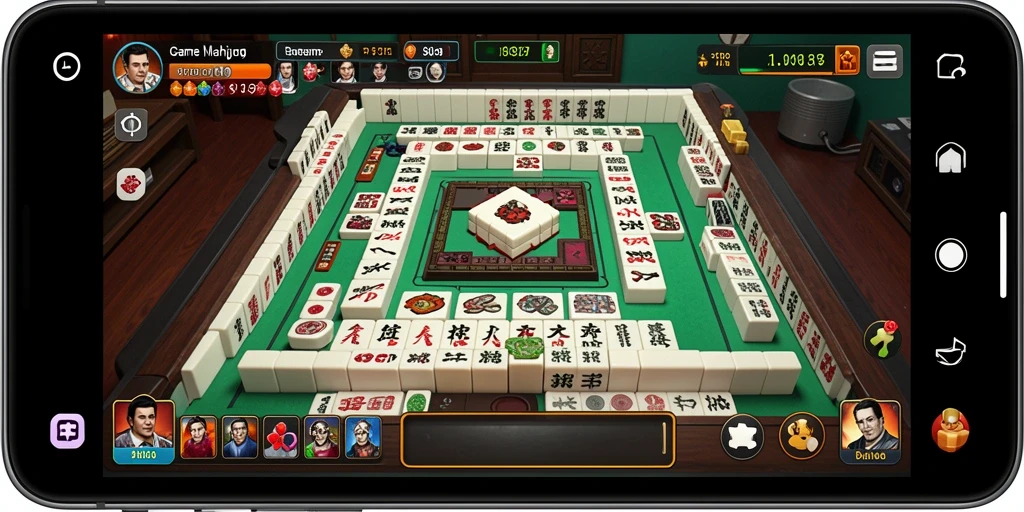 Tampilan permainan Mahjong yang menantang dan menarik dalam AW8.