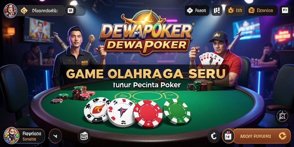 Tampilan gameplay seru DEWAPOKER dengan interaksi pemain.