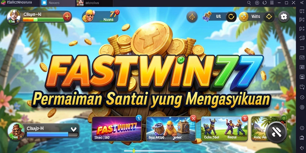 Tampilan menarik dari gameplay Casual FASTWIN77 yang mengasyikkan.