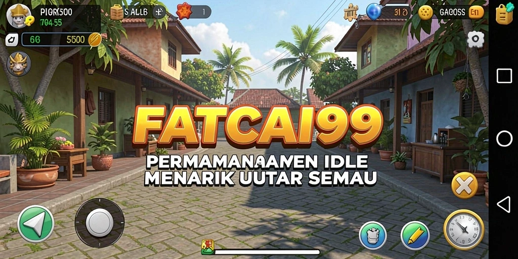Tampilan gameplay menarik dari FATCAI99 yang menunjukkan elemen Idle.