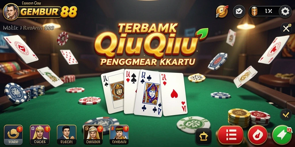 Tangkapan layar GEMBUR88 menampilkan keseruan gameplay QiuQiu.