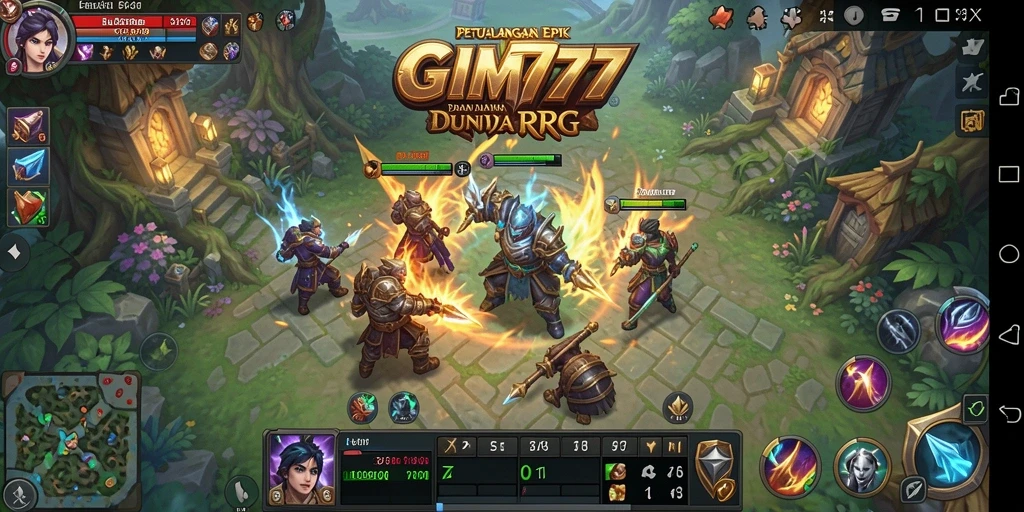 Tampilan menarik dari gameplay RPG GIM777 yang penuh aksi.