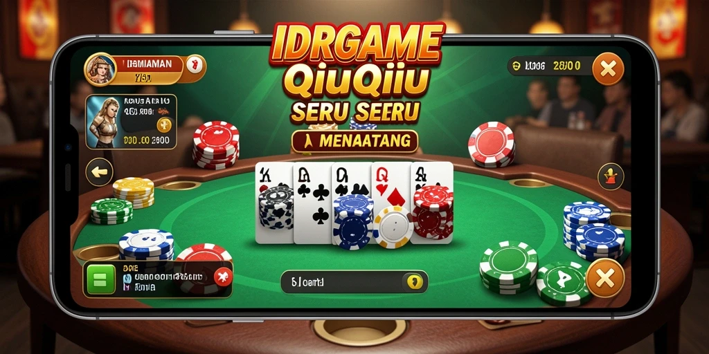 Screenshot gameplay QiuQiu di IDRGAME yang seru.