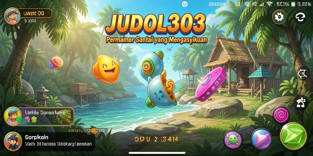 Screenshot gameplay JUDOL303 menunjukkan keseruan bermain Casual.