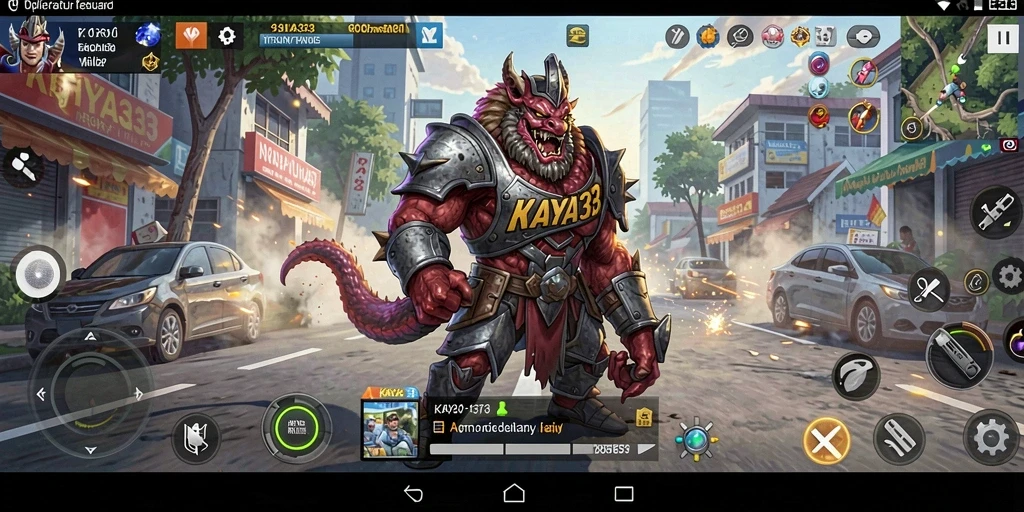 Screenshot utama KAYA33 menampilkan antarmuka aplikasi utilitas yang intuitif.