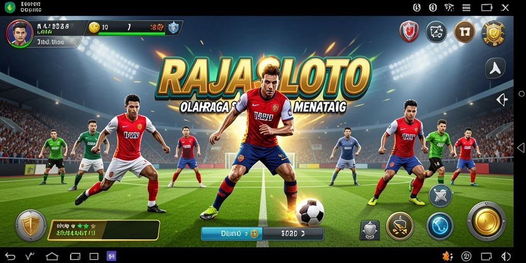 Tampilan gameplay RAJASLOTO yang seru dan kompetitif.