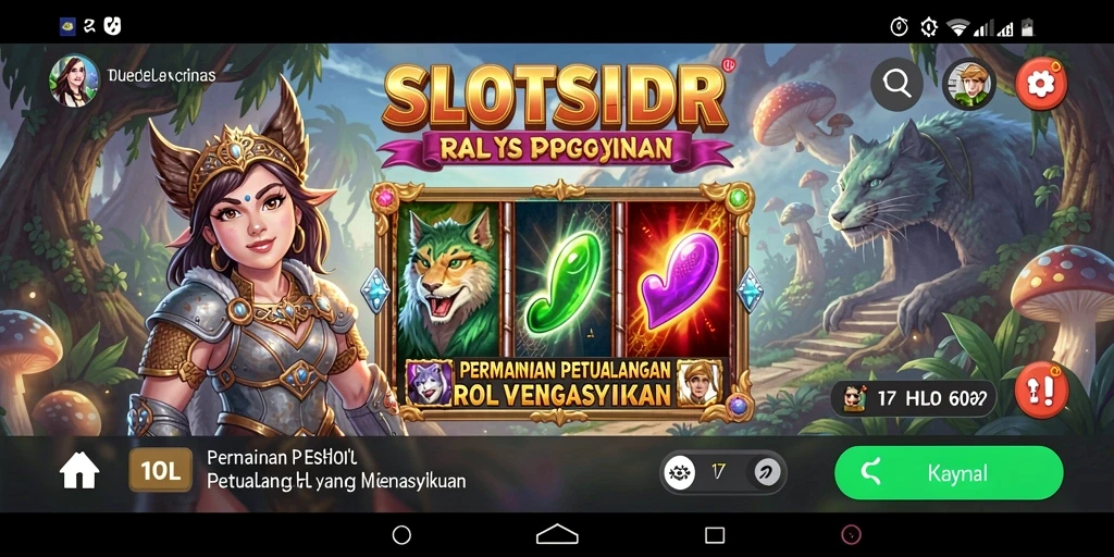 Tampilan gameplay SLOTSIDR yang mendebarkan dan penuh aksi.