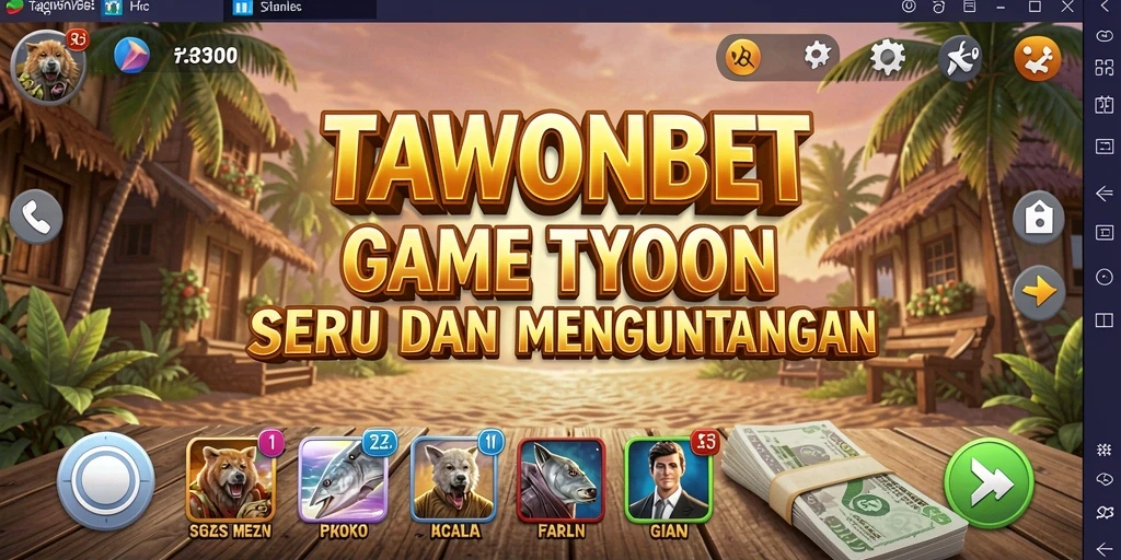 Tampilan gameplay TAWONBET yang seru dan interaktif.