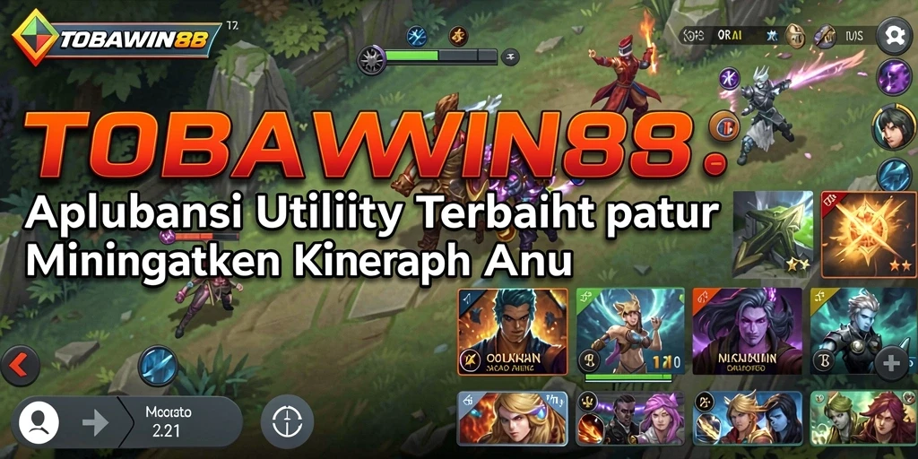 Tampilan antarmuka TOBAWIN88 yang sederhana dan fungsional.