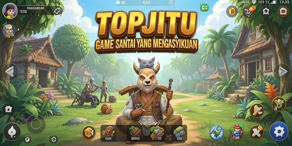 Tampilan menarik dari gameplay TOPJITU yang mengasyikkan.